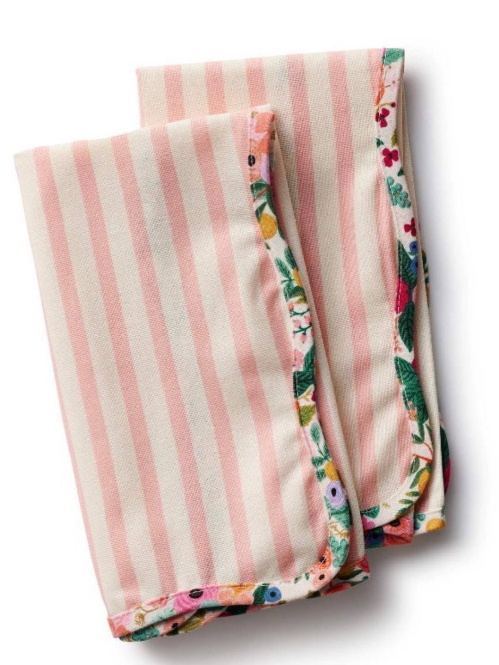 Rifle Paper Co. Rose Stripe Napkin Set of 2